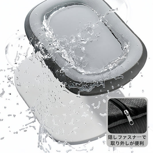 犬用ベッド ペットマット 犬床 秋冬 大型犬 ペット用 中小型犬 ペット用 高反発 快適 厚手の犬用ベッド 大きい 柔らかい 暖かい グレー GW-N005