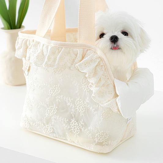 ペットバッグ　外出用バッグ　小型犬　夏　ハンドペットバッグ　ショルダーバッグ　キャットバッグ　ペット用　携帯便利　通気性が良い　厚手　洗える　耐久性がある　おしゃれ　ホワイト　CWB-N016