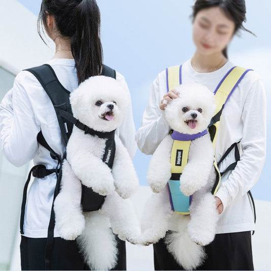 猫用バッグ　胸前バッグ　お出かけバッグ　四季対応　ペットバッグ　犬用バックパック　リュック型ペットバッグ　ペット用　快適　携帯便利　通気性良い　防水　耐摩耗　安全設計　ブラック　CWB-N017
