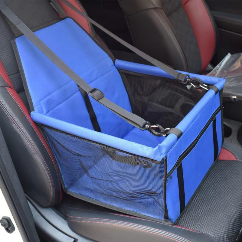 車載バッグ　出行用　ペット用旅行箱　折りたたみ式　ペット車載マット　ペット用　中小型犬　安全シート　快適　防水　通気性良い　耐摩耗　頑丈　安全　グレー　CZW-N008