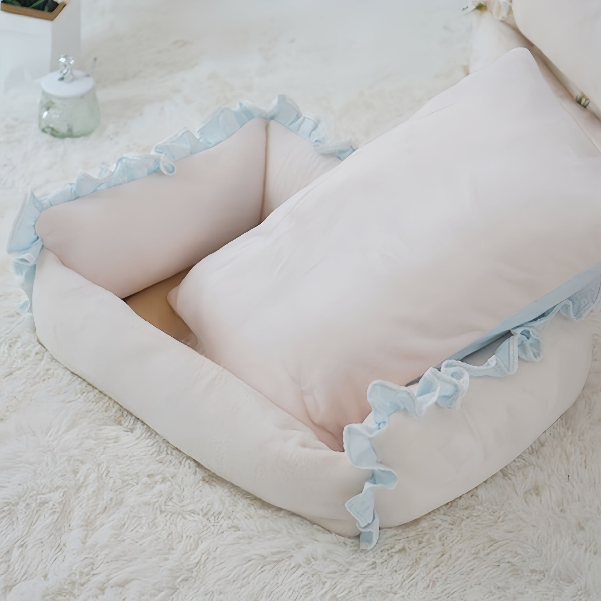 ペットマット　純綿の敷物　猫用ベッド　ペット用マット　四季に適した　ペット用　中小型犬　夏　洗える　快適　全て取り外して洗える　大きい　柔らかい　親肌な　ピンク　MW-N016