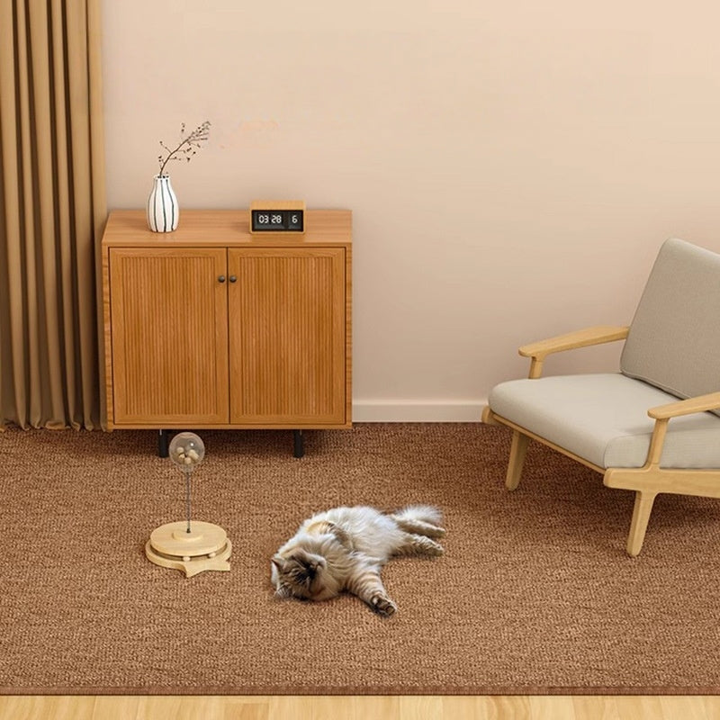 猫用ベッド　猫用爪とぎ　四季対応　ペット用マット　猫用睡眠マット　家庭用カーペット　犬用マット　リサイクル麻　床面保護　耐摩耗　毛羽立ちにくい　大きい　爪とぎに強い　多機能　グレー　MW-N019