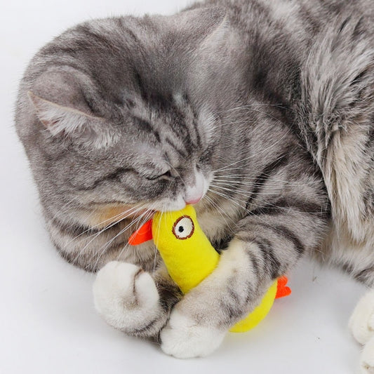 ペット　ぬいぐるみ　猫のおもちゃ　ペット用品　おもちゃ　ペット用　インタラクティブ　遊び　歯をきれいにする　キャットニップ入り　　歯を磨く　安全　なだめる　かわいい　グリーン　WJ-N003