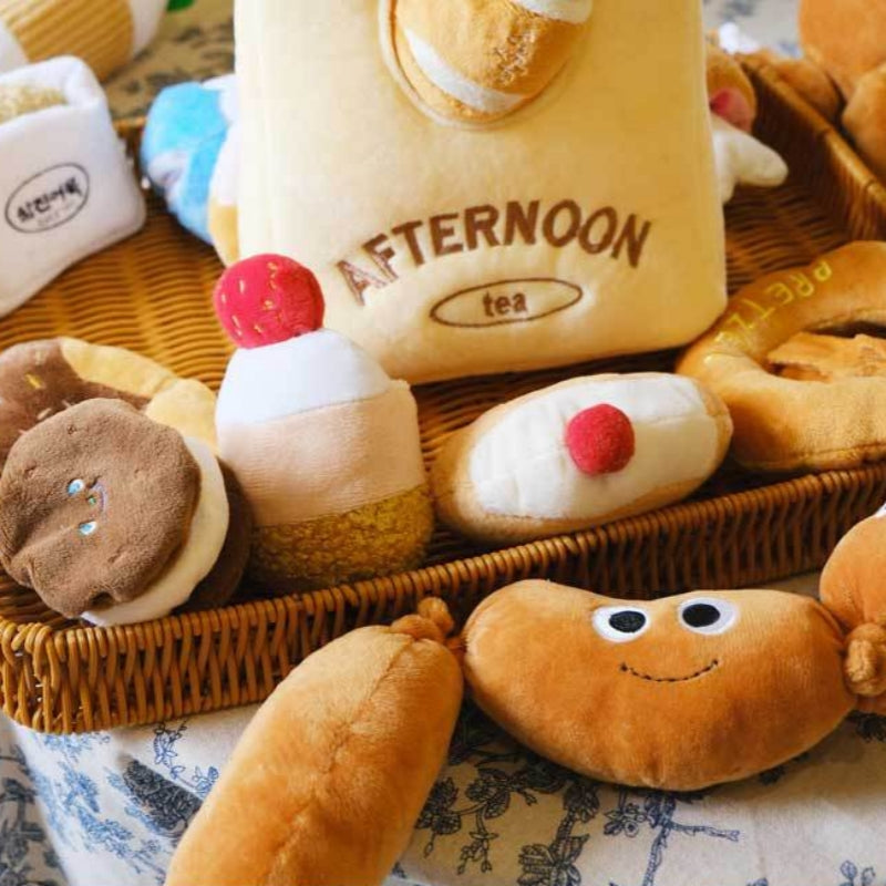 犬用おもちゃ　ぬいぐるみ　音が出るおもちゃ　掘るタイプのおもちゃ　遊び道具　ペット用　歯磨きおもちゃ　猫用おもちゃ　おやつ隠し　嗅ぎ嗅ぎ　ストレス解消　噛みにくい　安全　かわいい　ブラウン 　WJ-N011